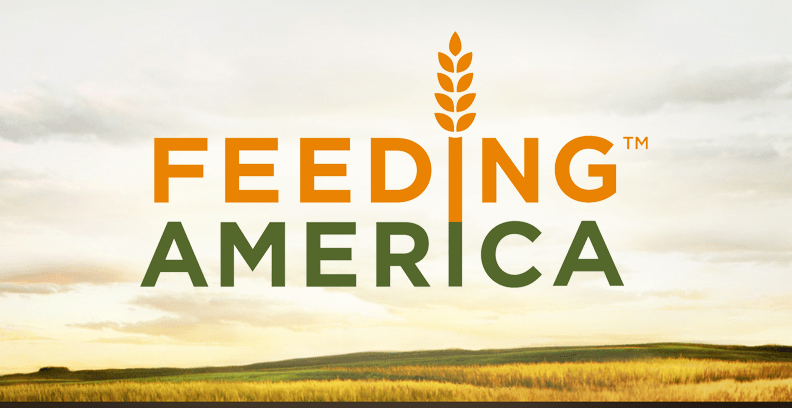 Feeding America added as fourth charity we sponsor monthly!