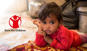 Save the Children added as the third charity we support every month.