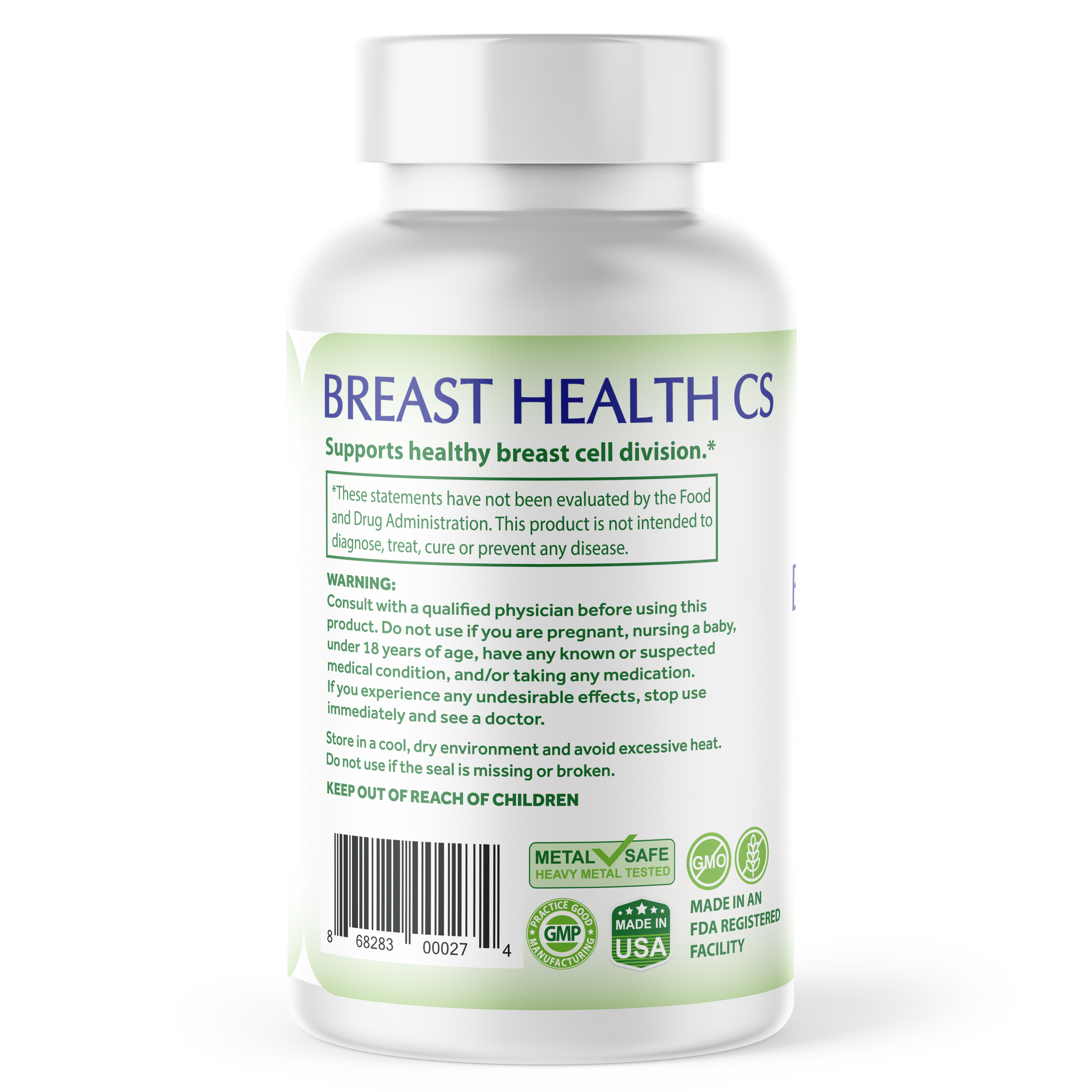Breast Health CS - 90 caps - Expires 3/31/24